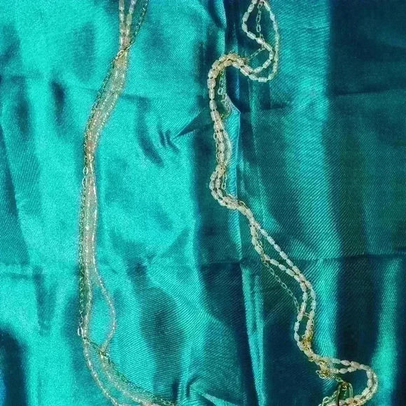 Extra Long 3 Strand Necklace - Picture 2 of 6